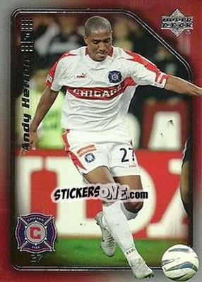 Sticker Andy Herron - MLS 2005 n. 3 - Upper Deck
