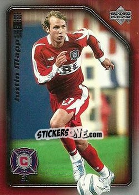 Sticker Justin Mapp - MLS 2005 n. 7 - Upper Deck