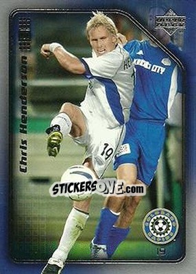 Sticker Chris Henderson - MLS 2005 - Upper Deck