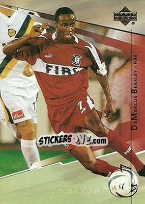 Sticker DaMarcus Beasley - MLS 2004 n. 3 - Upper Deck