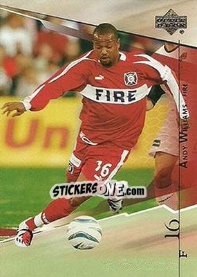 Sticker Andy Williams - MLS 2004 - Upper Deck