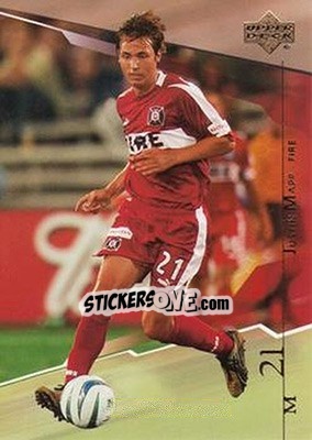Sticker Justin Mapp - MLS 2004 - Upper Deck