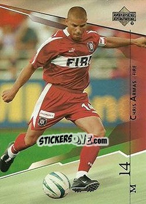 Sticker Chris Armas - MLS 2004 n. 7 - Upper Deck