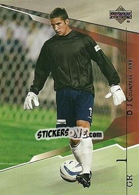 Sticker D.J. Countess - MLS 2004 - Upper Deck