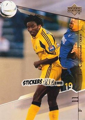 Sticker Jeff Cunningham - MLS 2004 - Upper Deck
