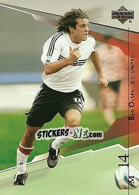 Sticker Ben Olsen - MLS 2004 n. 39 - Upper Deck
