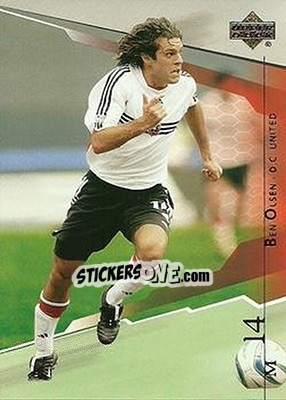 Cromo Ben Olsen - MLS 2004 - Upper Deck