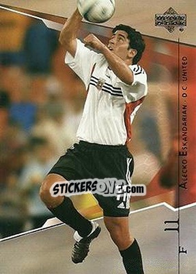 Sticker Alecko Eskandarian - MLS 2004 - Upper Deck