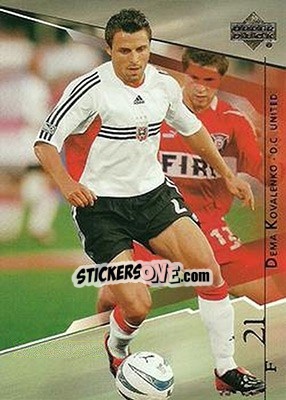 Sticker Dema Kovalenko - MLS 2004 n. 41 - Upper Deck