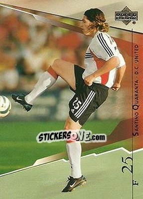 Sticker Santino Quaranta - MLS 2004 n. 42 - Upper Deck
