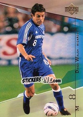 Sticker Diego Walsh - MLS 2004 - Upper Deck