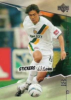 Cromo Hong Myung-Bo - MLS 2004 - Upper Deck