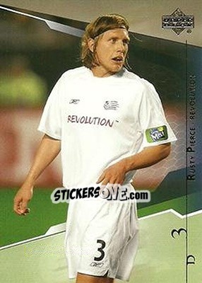 Sticker Rusty Pierce - MLS 2004 - Upper Deck