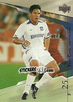 Sticker Brian Ching - MLS 2004 n. 84 - Upper Deck