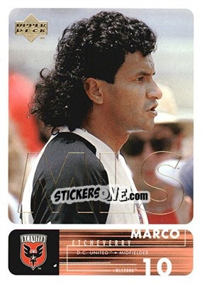 Cromo Marco Etcheverry - MLS 2000 - Upper Deck