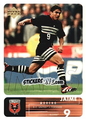Sticker Jaime Moreno - MLS 2000 n. 2 - Upper Deck