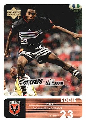 Cromo Eddie Pope - MLS 2000 - Upper Deck