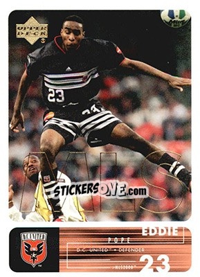 Sticker Eddie Pope - MLS 2000 n. 4 - Upper Deck