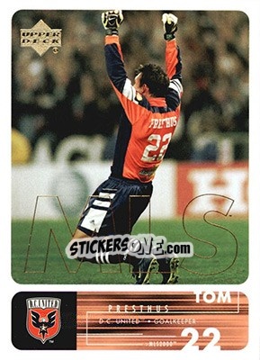 Sticker Tom Presthus - MLS 2000 - Upper Deck
