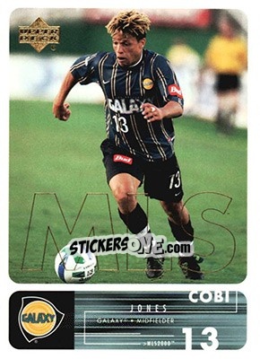 Sticker Cobi Jones - MLS 2000 - Upper Deck