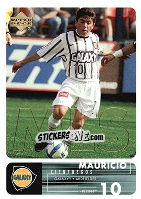 Cromo Mauricio Cienfuegos - MLS 2000 - Upper Deck