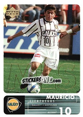 Sticker Mauricio Cienfuegos - MLS 2000 n. 10 - Upper Deck