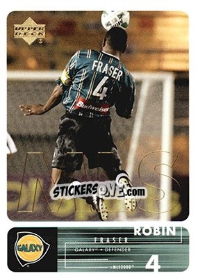 Cromo Robin Fraser - MLS 2000 - Upper Deck