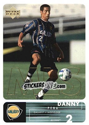 Sticker Danny Pena - MLS 2000 - Upper Deck