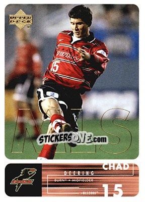 Sticker Chad Deering - MLS 2000 - Upper Deck