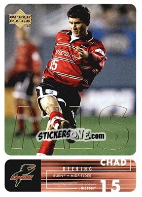 Sticker Chad Deering - MLS 2000 n. 21 - Upper Deck
