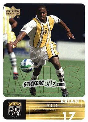 Sticker Brian West - MLS 2000 n. 27 - Upper Deck