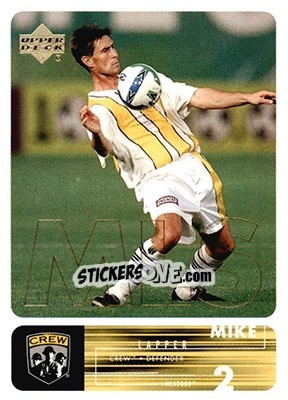 Cromo Mike Lapper - MLS 2000 - Upper Deck