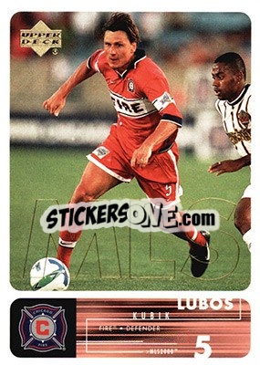 Sticker Lubos Kubik - MLS 2000 n. 34 - Upper Deck