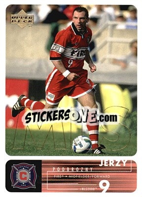 Sticker Jerzy Podbrozny - MLS 2000 - Upper Deck