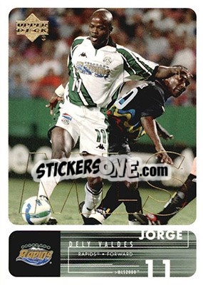 Sticker Jorge Dely Valdes - MLS 2000 n. 37 - Upper Deck