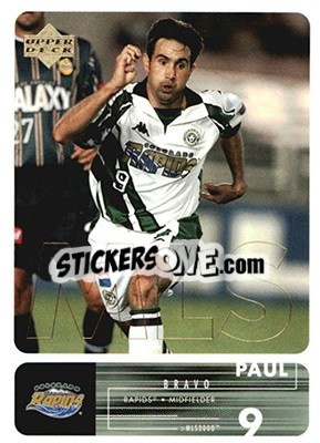 Sticker Paul Bravo - MLS 2000 n. 39 - Upper Deck