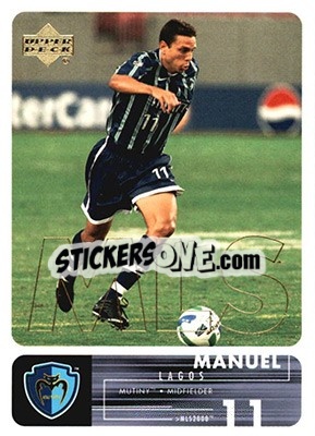 Cromo Manny Lagos - MLS 2000 - Upper Deck