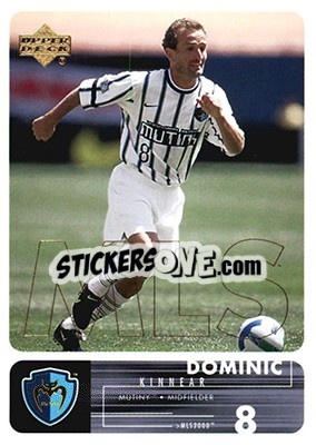 Cromo Dominic Kinnear - MLS 2000 - Upper Deck