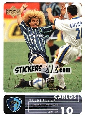 Sticker Carlos Valderrama - MLS 2000 n. 48 - Upper Deck