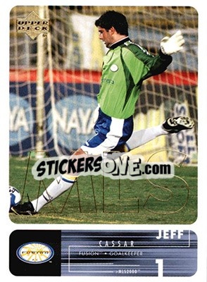 Cromo Jeff Cassar - MLS 2000 - Upper Deck