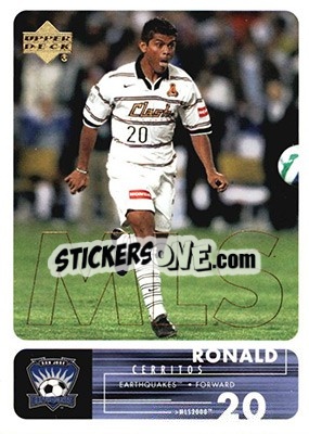 Cromo Ronald Cerritos - MLS 2000 - Upper Deck