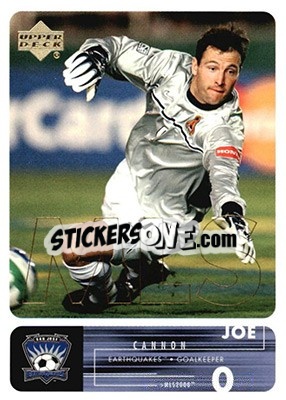 Cromo Joe Cannon - MLS 2000 - Upper Deck