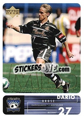 Sticker Dario Brose - MLS 2000 n. 64 - Upper Deck