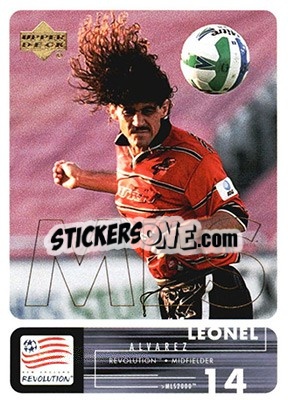 Figurina Leonel Alvarez - MLS 2000 - Upper Deck