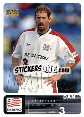Sticker Dan Calichman - MLS 2000 n. 66 - Upper Deck