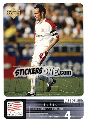 Figurina Mike Burns - MLS 2000 - Upper Deck