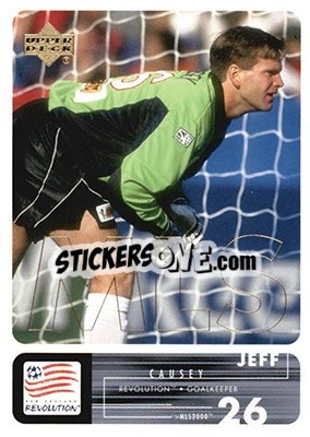 Cromo Jeff Causey - MLS 2000 - Upper Deck