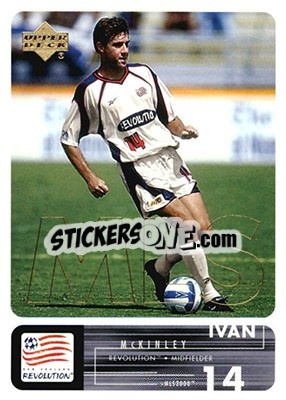 Cromo Ivan McKinley - MLS 2000 - Upper Deck