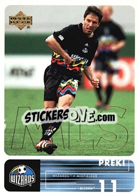 Sticker Preki - MLS 2000 - Upper Deck