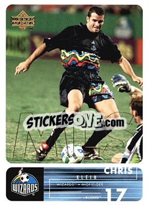 Sticker Chris Klein - MLS 2000 - Upper Deck